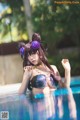 Coser @ 水 淼 Aqua Vol.051: 紫 式 部 水 着 Ver (41 photos)