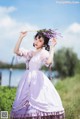 Coser @ 桜 桃 喵 Vol.103: 少女 × 4 (66 photos)