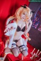 Sally多啦雪 Cosplay Fischl Gothic Lingerie